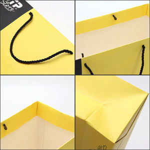 Bolsa de Papel Personalizada para Tiendas de Ropa, Diseño Plegable, para <span class=keywords><strong>Camisetas</strong></span> y Vestidos, Impresión Digital con Logotipo de Marca, Bolsa de Compras - Product Image 2