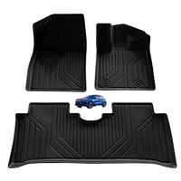 Tapis de sol de voiture 3D TPE sur mesure, ensemble complet, imperméables, anti-poussière, pour BYD ATTO 3 2022-2025 RHD