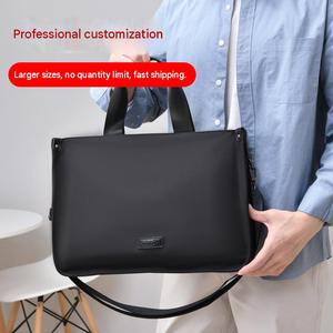 Upgraded Waterproof Silicone Business Documents Direct Casual Convenient Durable Fashion Shoulder <b>Laptop</b> Handbag Bag. - Product Image 4
