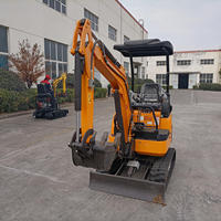 Mini-excavatrice compacte CT10GB de 0,89 tonne avec godet de 0,022 m³, profondeur de fouille de 1520 mm, idéale pour les fermes et vergers