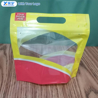Bolsa de Plástico Laminada con Logotipo Personalizado para Carne Asada, Pollo, Apta para Microondas, Antivaho, para Alimentos