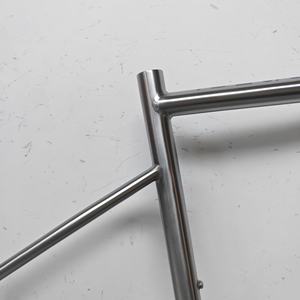 Cuadro de <span class=keywords><strong>Bicicleta</strong></span> de Gravel de Titanio Waltly, Ligero para Uso en Carretera y Ciclocross - Product Image 5