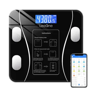 Leaone <span class=keywords><strong>Balance</strong></span> de pesée numérique Bluetooth personnalisée pour la maison intelligente <span class=keywords><strong>Balance</strong></span> pour l'analyse corporelle <span class=keywords><strong>Balance</strong></span> de graisse corporelle - Product Image 1