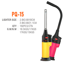 Vente en gros <span class=keywords><strong>Mini</strong></span> torche allume-cigare en plastique <span class=keywords><strong>rechargeable</strong></span> au butane avec flamme à jet réglable pour fumer des articles de cuisine - Product Image 3