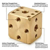 Piezas de Fresado de Latón de Alta Precisión OEM, Tolerancia de 0.01 mm, Prototipo Personalizado, Componente de Mecanizado CNC, Módulo Mecánico