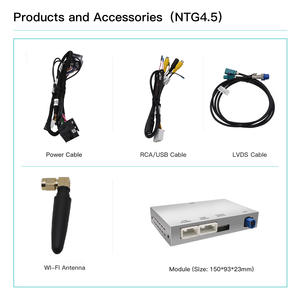 Autoabc Wireless Apple Carplay pour <span class=keywords><strong>Mercedes</strong></span> W205 <span class=keywords><strong>W176</strong></span> <span class=keywords><strong>W246</strong></span> NTG4.5 2015-2018 C/GLC Wireless Radio Head unit Decodes Android Auto - Product Image 6