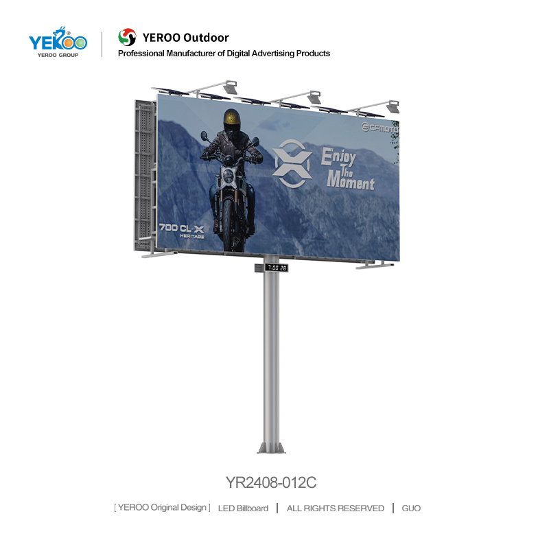 billboard outdoor advertising steel structure