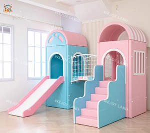 <span class=keywords><strong>2025</strong></span> trẻ em trong nhà màu trắng mềm chơi trong nhà khu vực chơi trẻ em nhỏ trong nhà Thiết bị sân chơi với bóng trượt hồ bơi bóng Đại Dương - Product Image 2