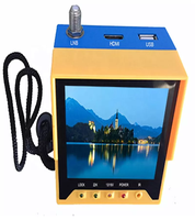 Medidor de Señal Satelital Digital DVB-S2 con Pantalla de Video y Audio HDTV