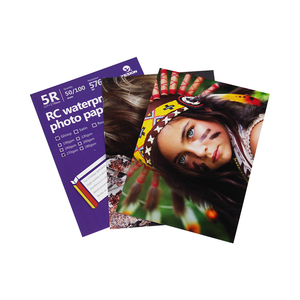 RC المغلفة ورقة الساتان 4R 190gsm 240 gsm 260gsm 270gsm ورق طباعة الصور لامعة المغلفة ورق الصور الفوتوغرافية - Product Image 2