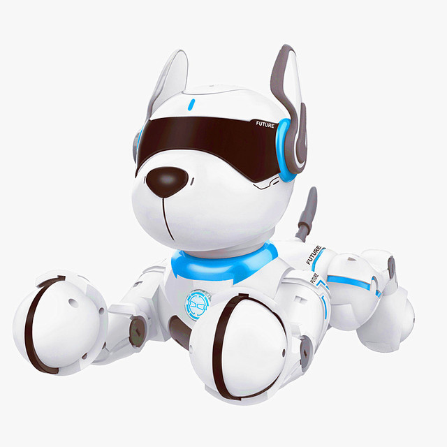 Hot Selling Kids Voice Control Smart Animal Robot Toy Walking Pet Rc Dog