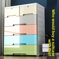 Armoire de rangement sur pied en polypropylène (PP) avec hauteur et épaisseur accrues, multifonctionnelle