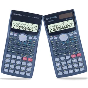 Efficiënte Guangdong Goedkoopste FX-100MS Sientific Calculator Calculadora Knop Batterij Wetenschappelijke Ingenieur Calculator FX-991MS