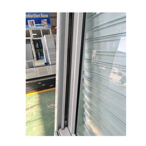 Tùy chỉnh hiện đại thanh lịch duy nhất đôi Vinyl treo cửa sổ kính bay màn hình tinh tế uPVC thay thế căn hộ nhựa louver - Product Image 4