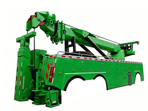 Nouvelle remorque grue de dépannage intégrée en acier robuste, manuelle, diesel, vente directe usine, personnalisable - Product Image 3