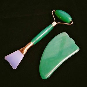 Bricolage 100% Mini pierres précieuses naturelles <span class=keywords><strong>de</strong></span> qualité supérieure Rouleau à quartz rose Rouleaux <span class=keywords><strong>de</strong></span> <span class=keywords><strong>visage</strong></span> <span class=keywords><strong>avant</strong></span> et après <span class=keywords><strong>Jade</strong></span> Roller Gems - Product Image 6