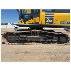 Excavatrice sur chenilles Komatsu PC490LCI-11 d'occasion, équipement de construction lourd Komatsu, 49 tonnes, utilisation sur site minier. - Product Image 3