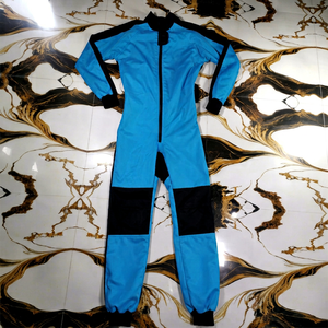 ชุดกระโดดร่ม Sky Glide Pro สีน้ำเงินดำ คุณภาพสูง สำหรับทุกเพศ ผลิตจากผ้า Cordura Spandex Nylon สำหรับผู้ใหญ่ ออกแบบตามหลักอากาศพลศาสตร์ สำหรับการกระโดดร่มแบบ Freefall - Product Image 1