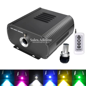 Motor de luz de fibra óptica LED de alta potencia de 80W Iluminación de fibra óptica RGBW para decoración del hogar - Product Image 2