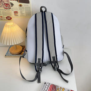 Sac à dos de cyclisme tendance pour lycéens, sac de randonnée contrasté pour pique-niques - Product Image 3