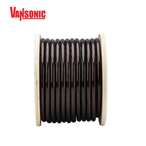 Câble d'alimentation audio pour voiture Vansonic, prix usine, calibre 4 AWG, 100 % cuivre OFC, gaine ultra transparente, construction Hyper Twist - Product Image 1