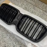 Grille de voiture modifiée pour BMW X3M F97 X4M F98 LCI X3 G01 X4 G02 Grille de pare-chocs avant en fibre de carbone véritable améliorée