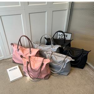 Sac de sport de fitness en nylon imperméable de 19 pouces sac de voyage de plage en plein air de grande capacité sacs fourre-tout en nylon écologique - Product Image 5