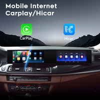 Lecteur multimédia de voiture Android à double écran tactile de 21 pouces avec CarPlay, GPS 360°, autoradio pour BMW F10 F11