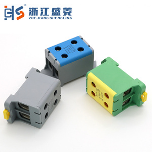 SAL5-95-2 phổ cao hiện tại 32A vít loại niken-mạ đồng CU/AL khối thiết bị đầu cuối dây nối cho 24-12 AWG - Product Image 5