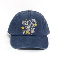 Sombreros de béisbol deportivos de mezclilla lavados Vintage con logotipo bordado personalizado de alta calidad para hombres gorras europeas de 6 paneles sin estructura para papá