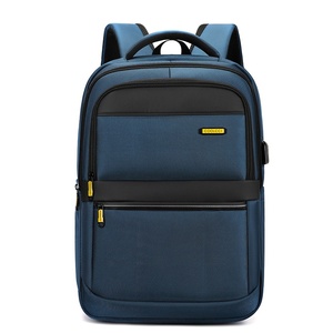 Fashionable Men's Casual Large USB Laptop <b>Backpack</b> <b>Waterproof</b> Outdoor Daily Business School Bag - Product Image 2