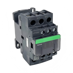 คอนแทคเตอร์ LC1D32B7C ลดราคาพิเศษ 3 โพล 32A AC3 24V AC คอยล์มอเตอร์ คอนแทคเตอร์แรงดันต่ำสำหรับระบบอัตโนมัติอุตสาหกรรม LC1D32B7C 100% - Product Image 1
