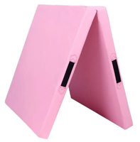 Tapis de gymnastique professionnel pliable NO.1, tapis de yoga, tapis de danse, tapis de sol épaissi silencieux et portable pour sit-up et exercices de gymnastique