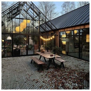 Profilé en aluminium personnalisé de haute qualité blanc double vitrage balcon hiver jardin <span class=keywords><strong>terrasse</strong></span> verre soleil cabane - Product Image 6