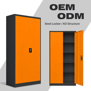 Durable Steel Locker with Lightning Lock, <strong>Office</strong> <strong>Storage</strong>, Factory Direct for Central Asia - Product Image 1