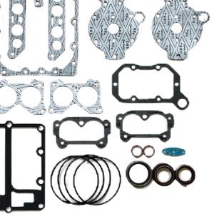 Kit complet de joints d'étanchéité pour moteur hors-bord 439085, joint de culasse plat pour moteur hors-bord EVINRUDE <span class=keywords><strong>JOHNSON</strong></span> 90 115 HP V4 Crossflow - Product Image 5