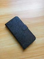 Casing HP Lipat OEM/ODM Motif Bunga Timbul Dompet PU untuk Apple 18/17/16/15/14/13/12 Pro Max Plus Seri Air