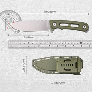 <span class=keywords><strong>Couteau</strong></span> de survie à lame droite <span class=keywords><strong>intégré</strong></span> à l'os de dragon à haute dureté <span class=keywords><strong>couteau</strong></span> tactique extérieur avec <span class=keywords><strong>ceinture</strong></span> rotative à 360 ° - Product Image 2