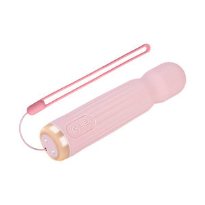 Vibrador Femenino Personalizado, Masturbador Recargable por USB, Resistente al Agua IPX7, 10 Frecuencias, Varita de Masaje Eléctrica con Cuerda - Product Image 2