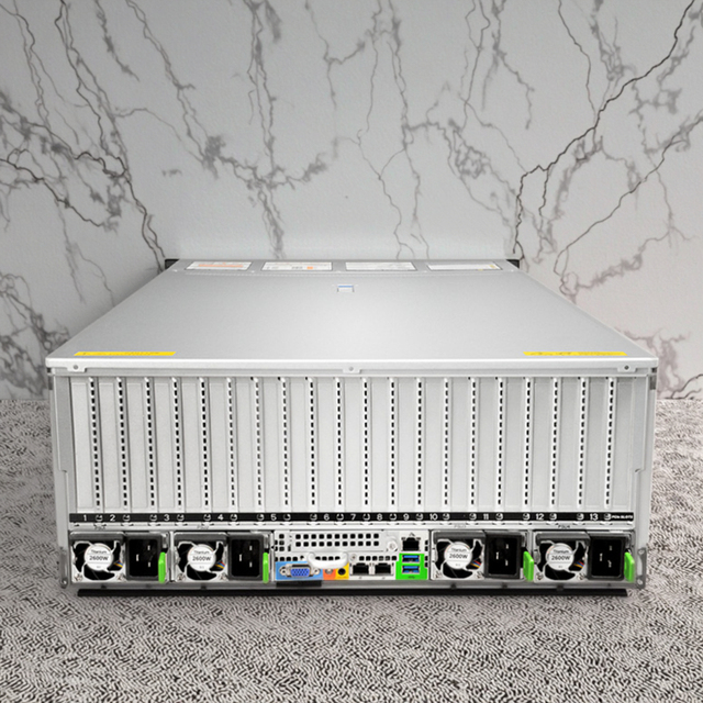 Deep Learning Artificial Intelligence 4090 GPU Server 4U Deepseek AMD Processor 8 10 GPU AI Server with Multiple GPU