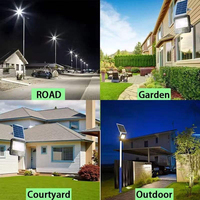 Nuevo Diseño de Lámpara Solar Iron Man de 200W 500W 1000W para Exteriores, Iluminación LED para Patio, Súper Brillante, Alta Potencia, Reflector para Hogar