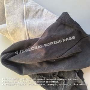 Trapos de Algodón para Uso Industrial en Talleres, Trapos de Felpa, Trapos para Limpiar Sudaderas, Industriales, 25 kg, con Trapos de Algodón 100% - Product Image 4