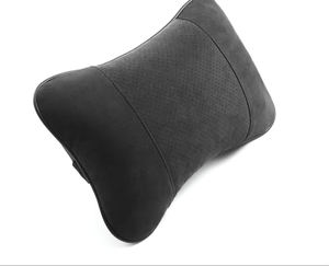 Oreiller de nuque en daim italien pour siège de voiture, coussin en forme d'os pour toutes les saisons, cadeau pour voiture - Product Image 2