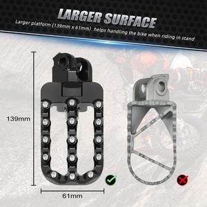 NICECNC-Repose-pieds inférieur pour <span class=keywords><strong>KTM</strong></span> <span class=keywords><strong>690</strong></span> SMC Enduro R 2008-2024 Husqvarna 701 Enduro <span class=keywords><strong>Supermoto</strong></span> 2016-2024 <span class=keywords><strong>2022</strong></span> - Product Image 3