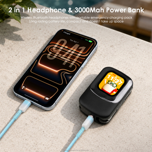 Traduttore Linguistico AI Multifunzionale, Altoparlante Bluetooth TWS, Auricolari, Power Bank 3000mAh con Funzione Robot AI Parlante - Product Image 4