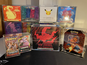 Clear Premium Pokemon ETB <strong>Cases</strong> Protector Sliding <strong>Open</strong> Cards Pack Collectibles Boxes Acrylic Elite Trainer Box <strong>Display</strong> <strong>Case</strong> - Product Image 4