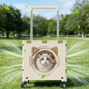 <span class=keywords><strong>Poussette</strong></span> pliable transparente <span class=keywords><strong>pour</strong></span> animaux de compagnie, <span class=keywords><strong>pour</strong></span> petits chiens et chats, chariot de transport et de rangement avec roues détachables - Product Image 2