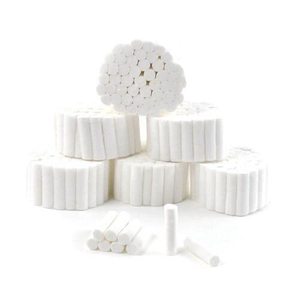 200 buah gulungan kasa gigi 1,5 inci kapas penyeka penyumbat hidung penyerap baik untuk anak-anak dewasa fleksibel gigi bola katun mulut - Product Image 6