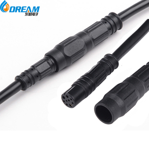 موصل مقاوم للماء من مصنع دريم-ستارت M12 للدراجات الكهربائية بـ 2 و4 و9 سنون لتوصيل الطاقة والإشارات - Product Image 3