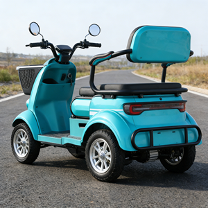 Véhicule électrique à quatre roues BOOM S2 avec batterie au plomb-acide 60V / 1000W, dossier de siège intégré, pour la commodité à domicile - Product Image 1